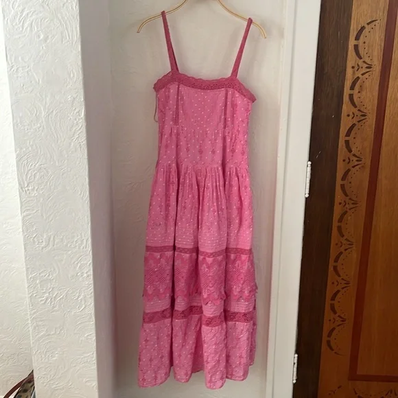 LOVESHACKFANCY Camisha Maxi Dress - Picture 4 of 10